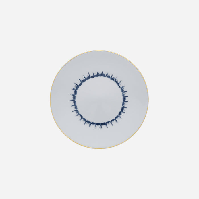 Marie Daage - Iris Hand-painted Dessert Plate - BONADEA