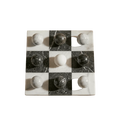 Italian Marble Tic Tac Toe Set