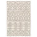 Izmir Area Rug - Medium Grey/Ivory