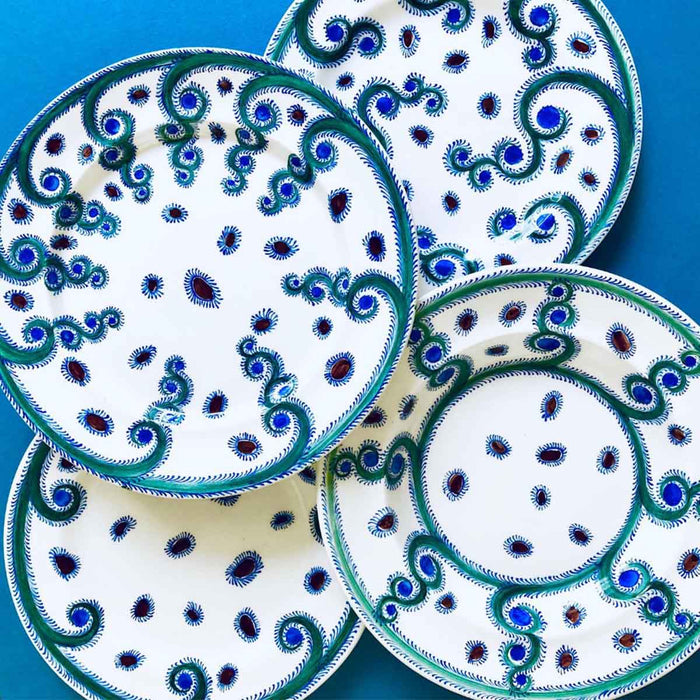 iznik dinner plate laboratorio paravicini bonadea