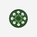 Jaipur Bread Plate Green