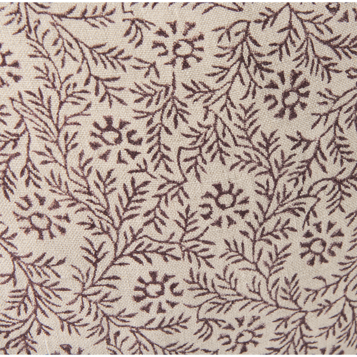 Jayne Cushion - Beige and Merlot
