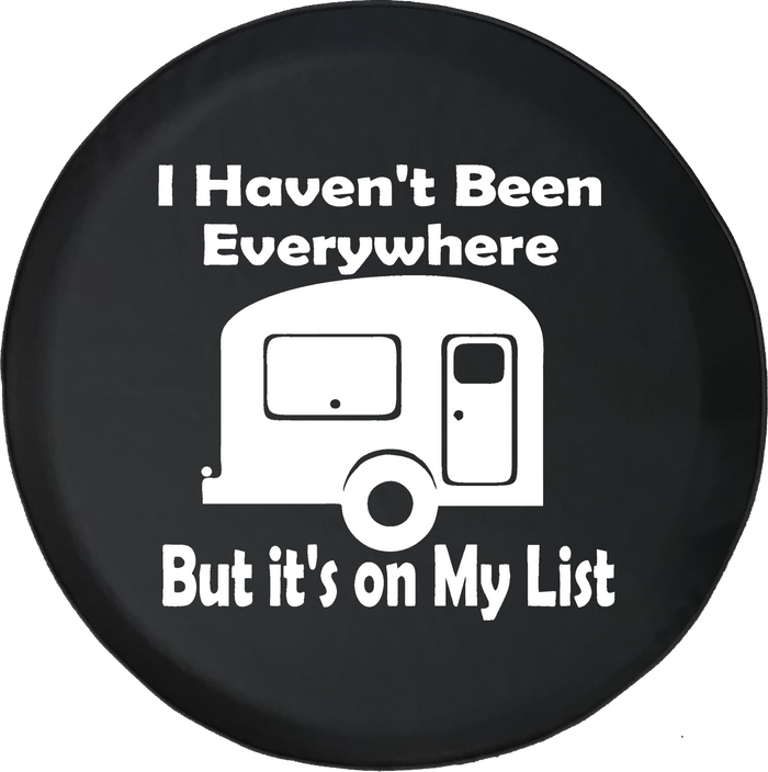 Jeep Liberty Spare Tire Cover With Camper Print (Liberty 02-12)