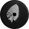 Jeep Wrangler JL Backup Camera Day Psycodelic Owl Hypnotize RV Camper Spare Tire Cover-35 inch