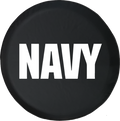 Jeep Wrangler Spare Tire Cover With NAVY (Wrangler JK, TJ, YJ) - TireCoverPro