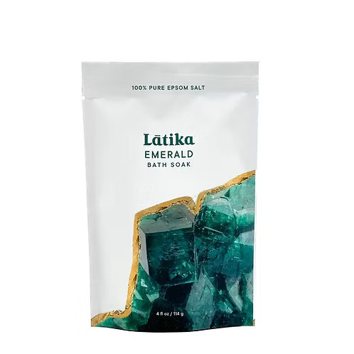 Latika Beauty Epsom Salt Bath Soak -Emerald