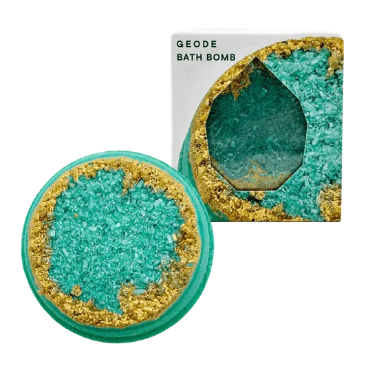 Latika Beauty Geode Bath Bomb -Emerald