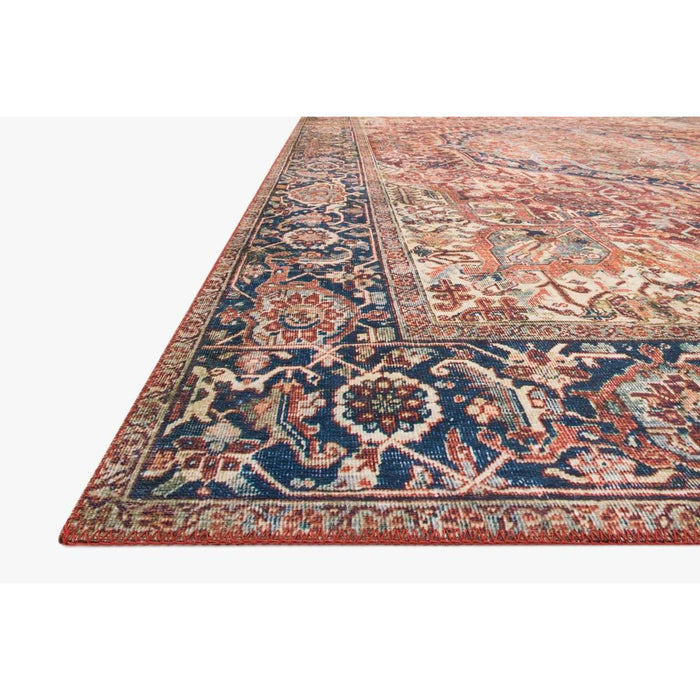 Layla Rug - Red / Navy