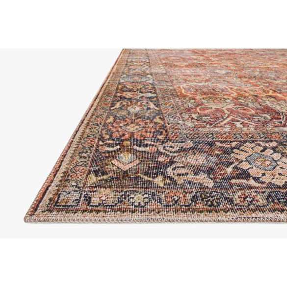 Layla Rug - Spice / Marine