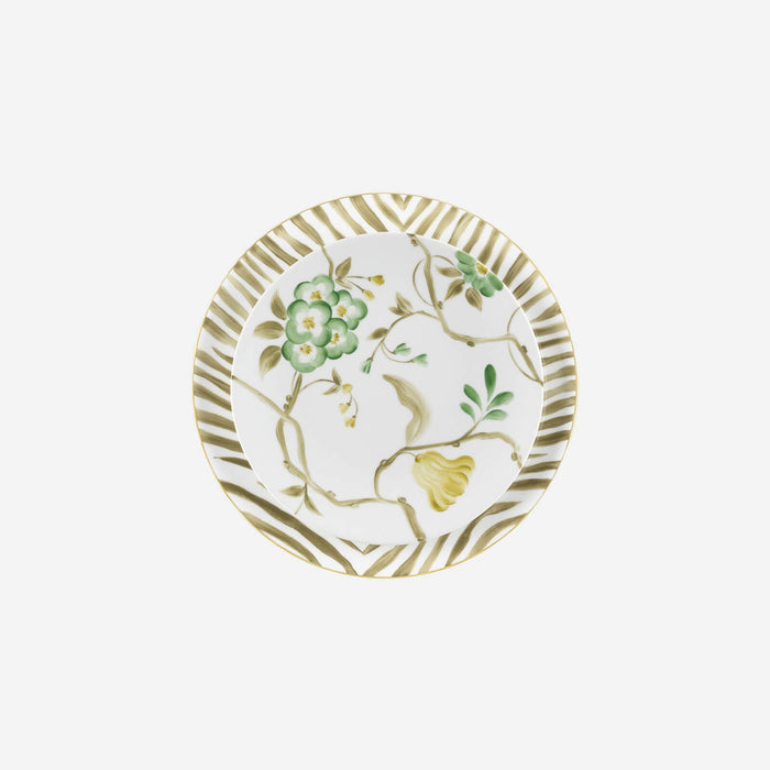 Le Jardin Sauvage Chinoiserie Dessert Plate