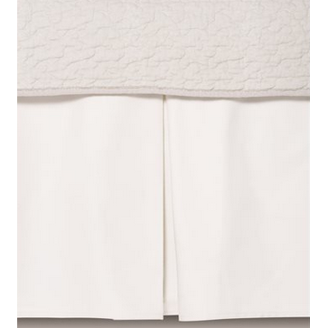 Liberte King White Bedskirt