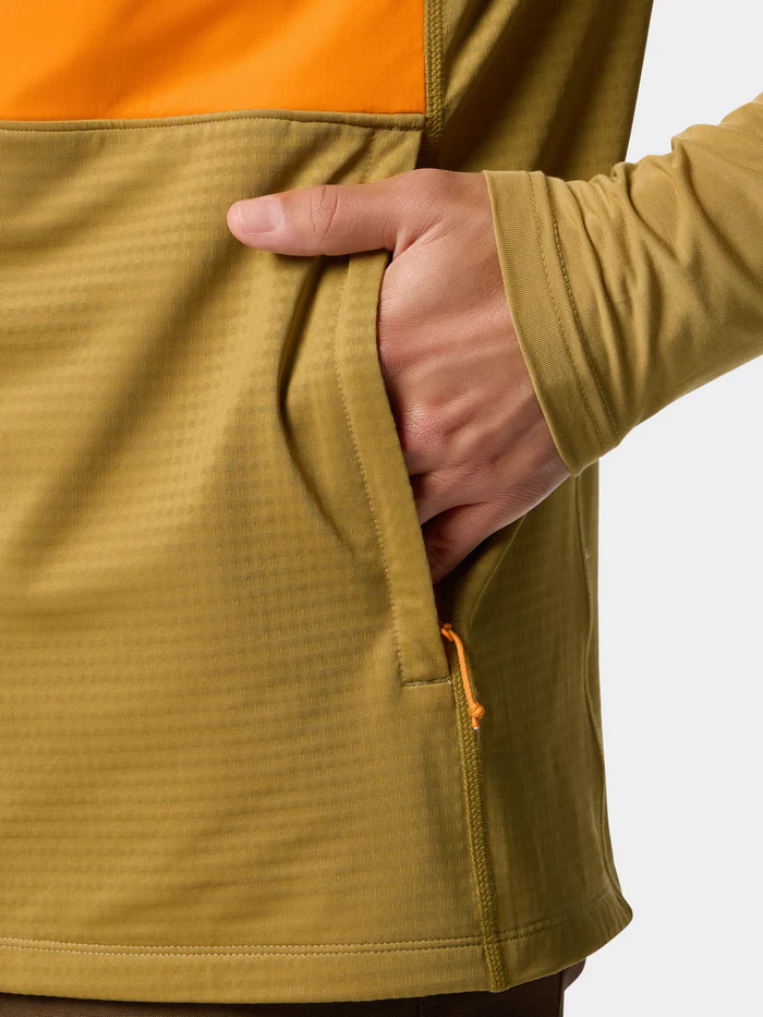 Lightweight Grid Tech Vests- Wheat/Blaze
