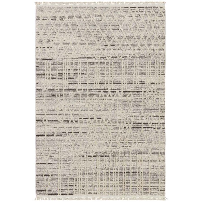 Lore Rug - Cream and Grey