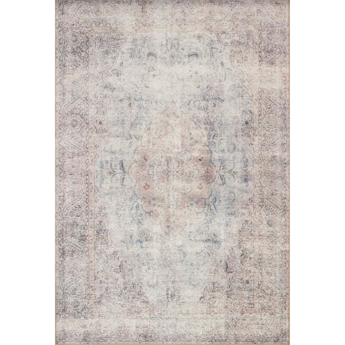 Loren Rug - Silver / Slate