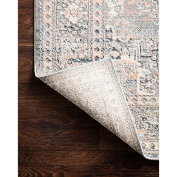 Lucia Grey and Sunset Area Rug