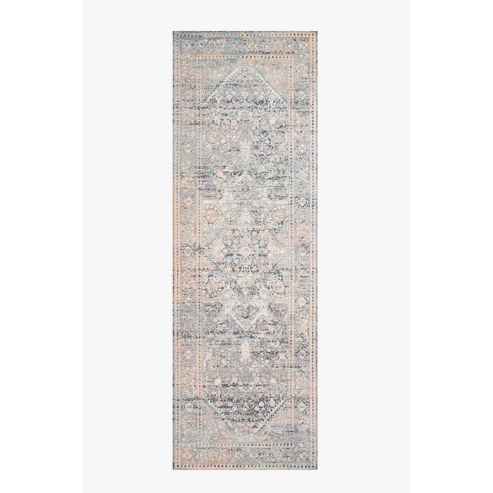 Lucia Grey and Sunset Area Rug