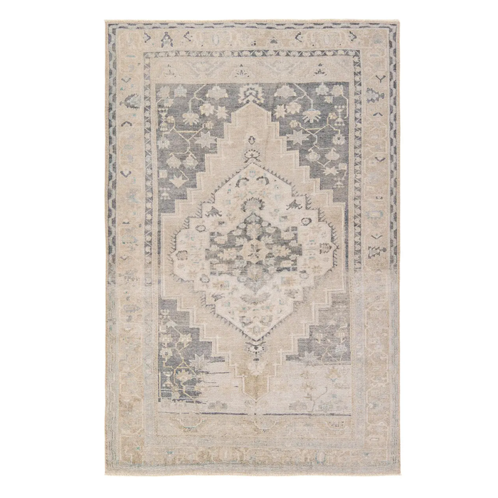 Lumal Rug in Jade/Feather Grey/Oak