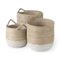 Maddie Basket in White