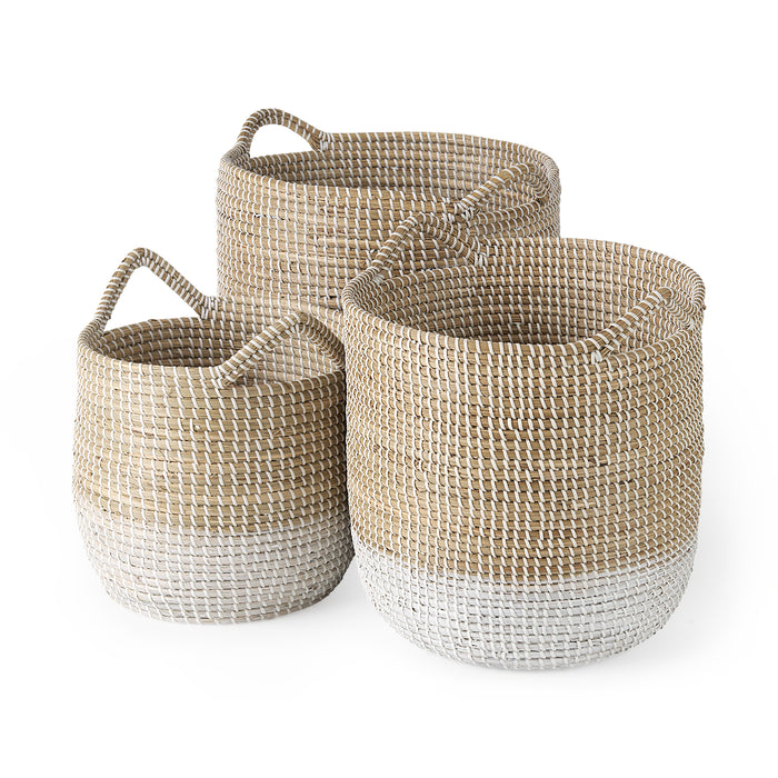 Maddie Basket in White