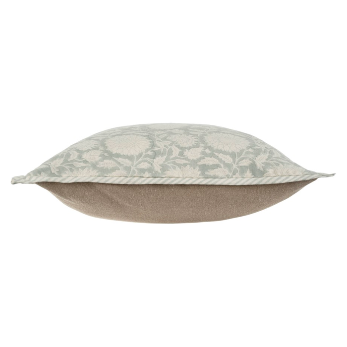 Maeve Block Print Cushion Mist