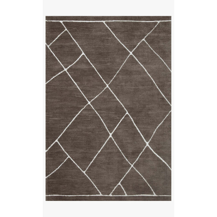 Magnolia Home Logan Mocha/White Rug - Chapin Furniture