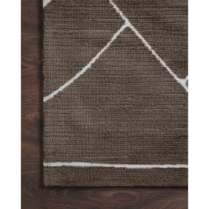 Magnolia Home Logan Mocha/White Rug - Chapin Furniture