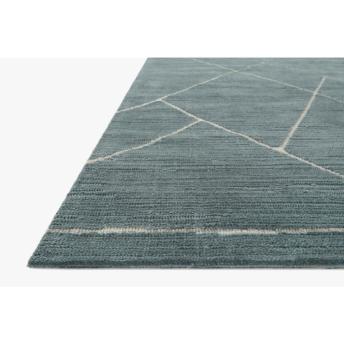Magnolia Home Logan Slate/White Rug - Chapin Furniture