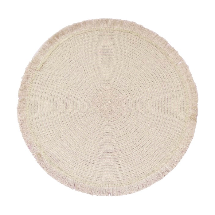 Malta Fringe Round Placemat