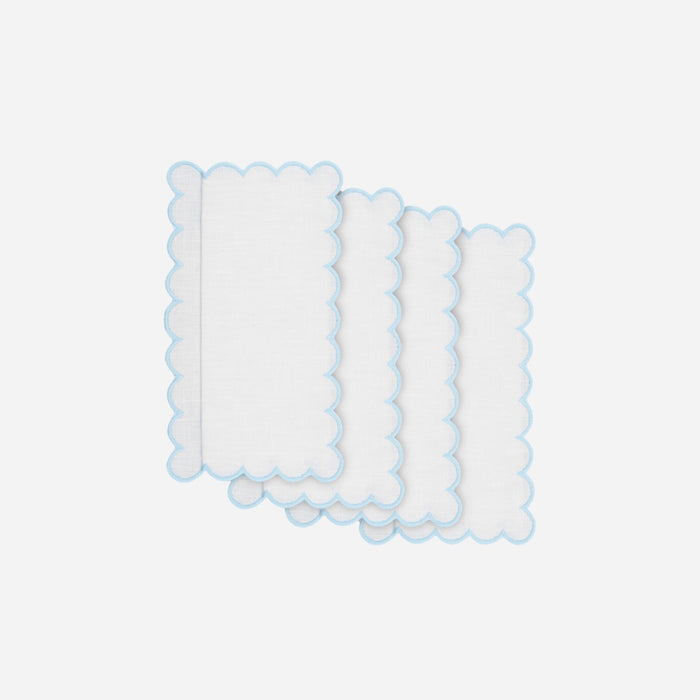 Margarita Blue Cocktail Napkin - Set of 4