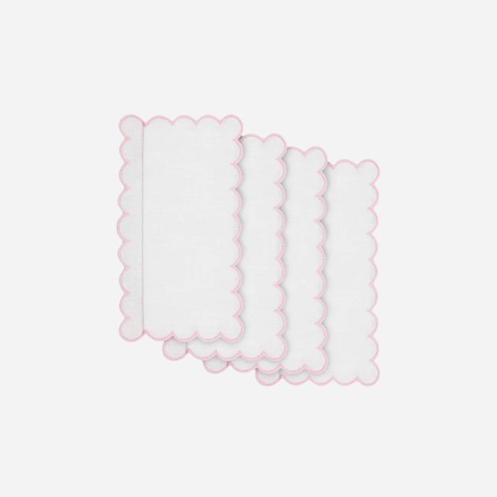 Margarita Pink Cocktail Napkin - Set of 4