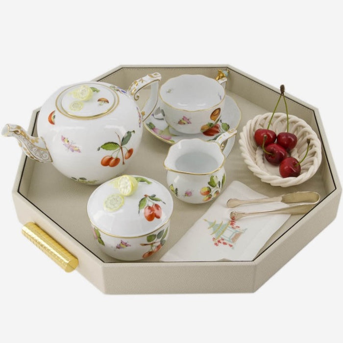 Market Garden Sugar Bowl Lemon Knob