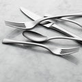 Master's Gauge by World Tableware 944-038 Lucine 7 1/2" 18/10 Stainless Steel Extra Heavy Weight Salad Fork - 12/Pack