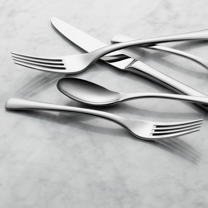 Master's Gauge by World Tableware 944-038 Lucine 7 1/2" 18/10 Stainless Steel Extra Heavy Weight Salad Fork - 12/Pack