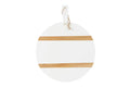 Medium White Round Charcuterie Board