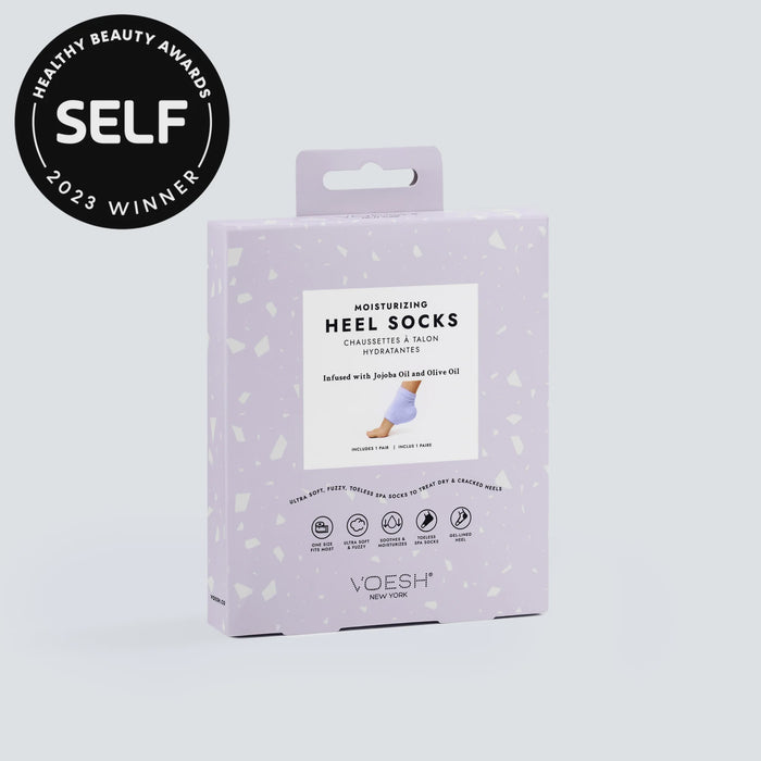 Moisturizing Heel Socks-Pink