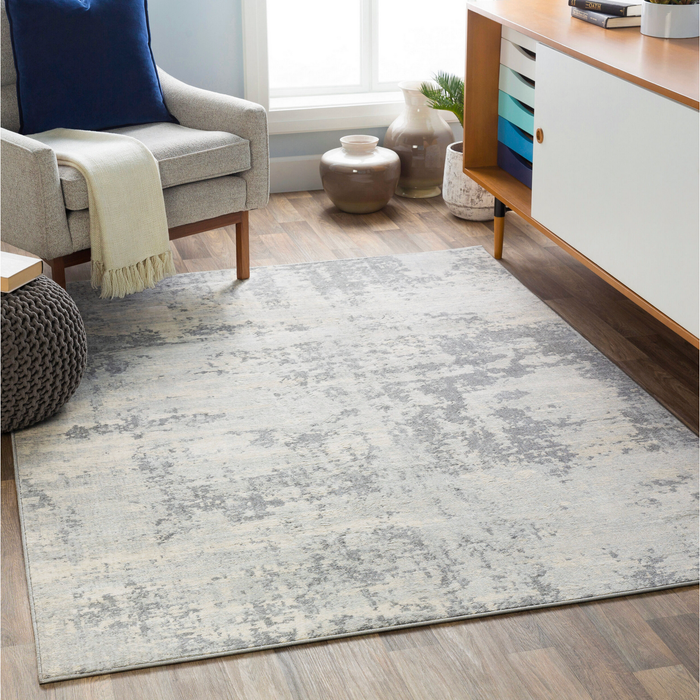 Monaco Area Rug - Gray / Ivory
