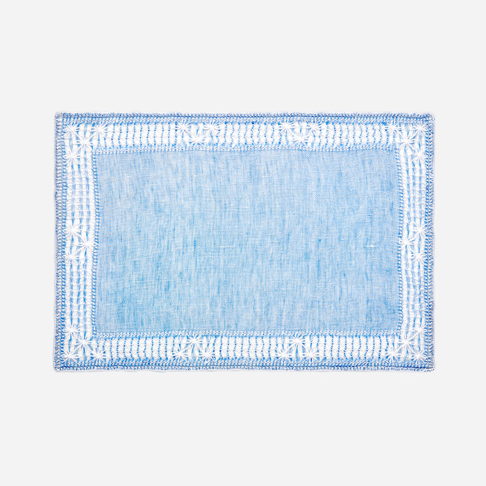 Mozzano Italian hand embroidered placemat