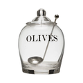 Olive Jar with Slotted Spoon