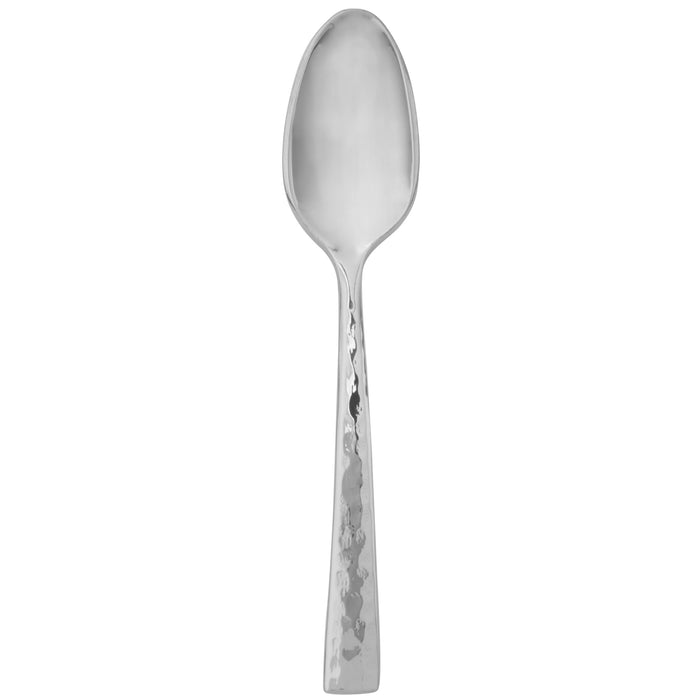 Oneida T958SADF Cabria 4 3/8" 18/10 Stainless Steel Extra Heavy Weight Demitasse Spoon - 12/Pack