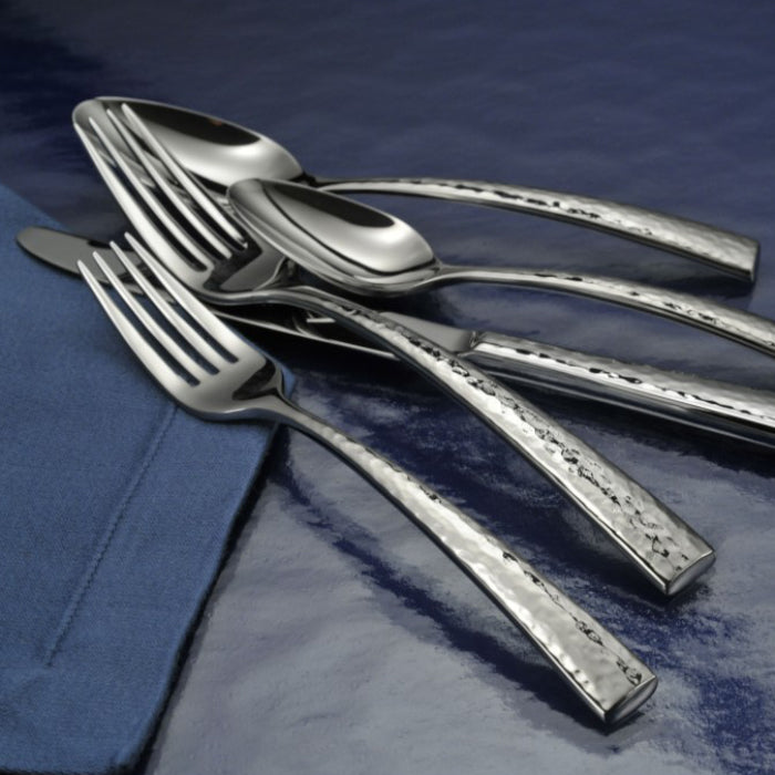 Oneida T958SADF Cabria 4 3/8" 18/10 Stainless Steel Extra Heavy Weight Demitasse Spoon - 12/Pack