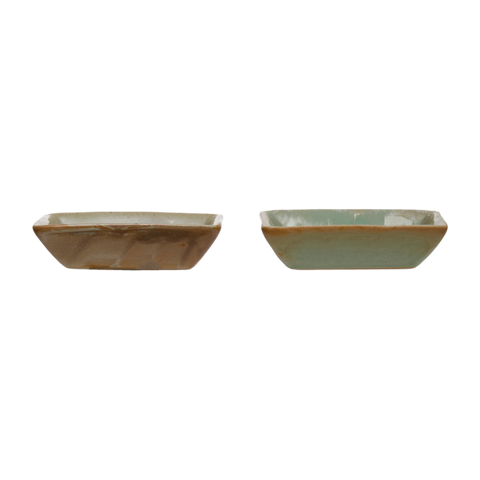 Opal Stoneware Dish, 2 Colors
