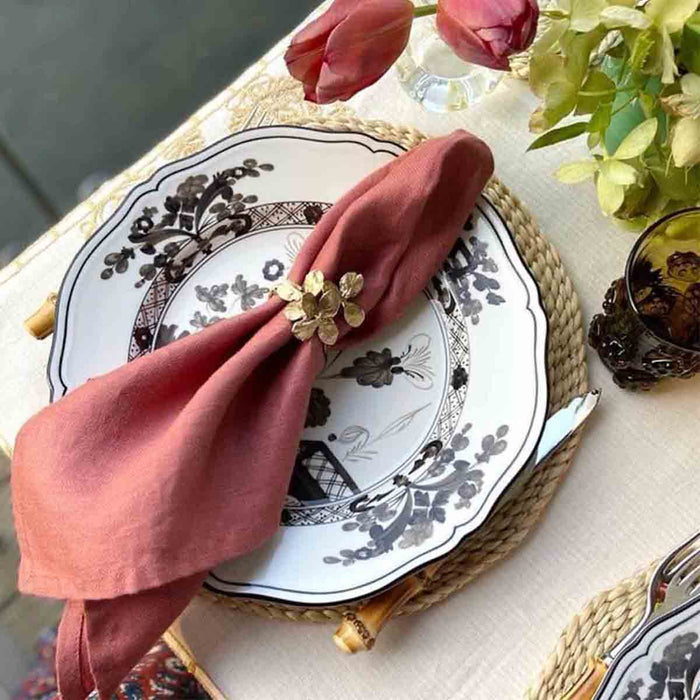 Richard Ginori -Oriente Italiano Dessert Plate Albus - Set of Two- Bonadea