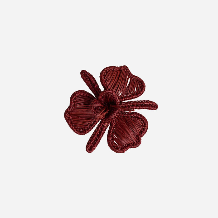 Orquídea Napkin Ring Marsala - Set of 4