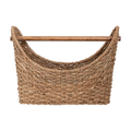 Oval Hand-Woven Toilet Paper Basket