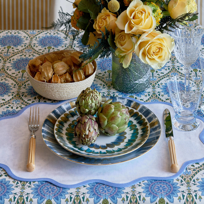 Panache Dinner Plate Bleu