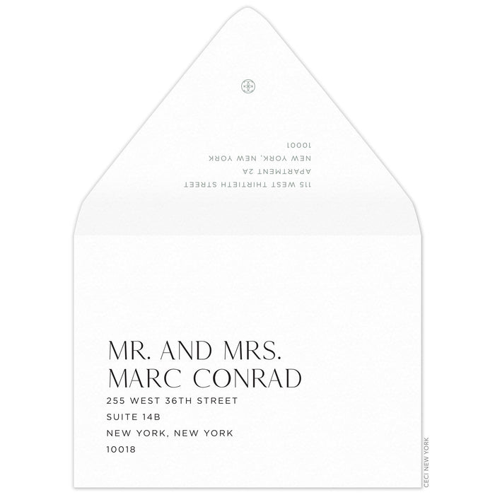 Parker Save the Date Envelope