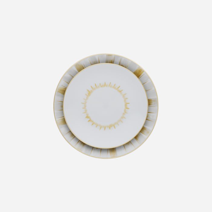 Marie Daâge - Parure Hand-painted Dinner Plate - BONADEA