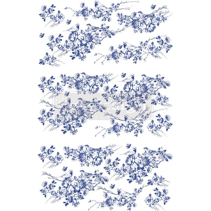Peaceful Flight - Redesign with Prima Furniture Decor Transfer 24" x 35" - Piglet's Closet
