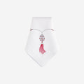 Pendant Hand-Embroidered Dinner Napkin Ruby