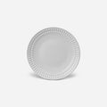 L'Objet Perlée White Dessert Plate -BONADEA